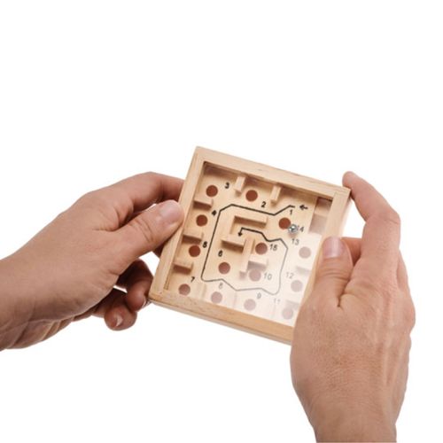 Labyrintspil i fyrretræ - Bild 4